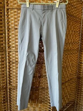 Tommy Hilfiger Men’s Slim Golf Pants 32x29 Gray Stretch Chino